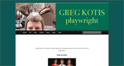 Desktop Screenshot of gregkotis.com